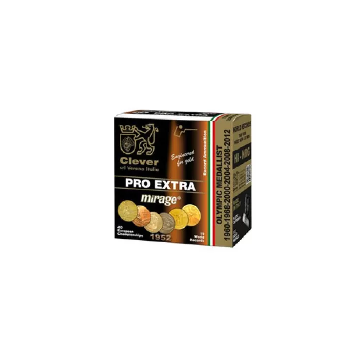Clever Mirage Pro Extra 12ga Max dr 1-1/8oz #8 250/case Clever Mirage Pro Extra 12ga Max dr 1-1/8oz #8 250/case