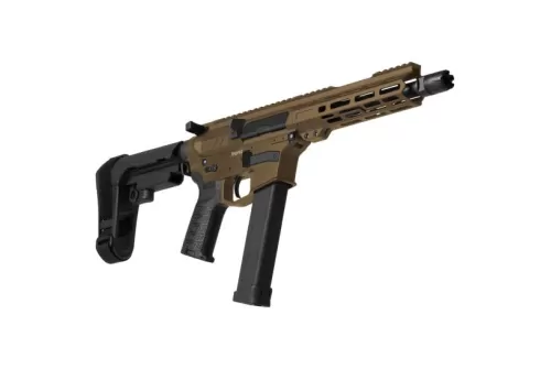 CMMG Banshee Mk10 8" 10mm AR Pistol, Midnight Bronze - 10A42C8-MB