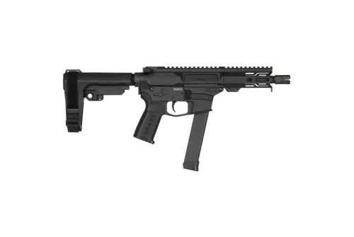 CMMG Banshee MKGS 5" SBA3 9mm Pistol, Black - 99A17BE-AB