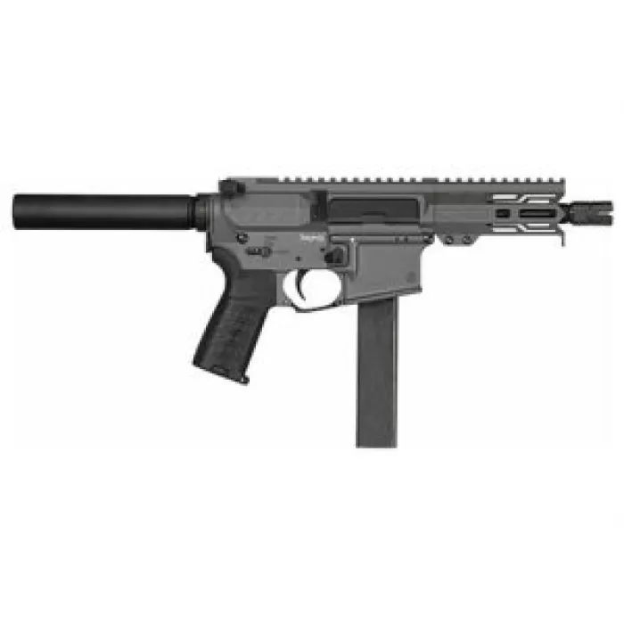 CMMG Banshee MK9 9mm 8" 32rds, Tungsten Gray Cerakote - 91A17BATNG CMMG Banshee MK9 9mm 8" 32rds, Tungsten Gray Cerakote - 91A17BATNG