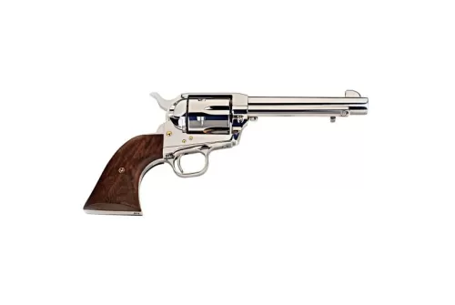 Colt Single Action Army Silver Stallion .45 Colt Revolver, Nickel - P1850TLE