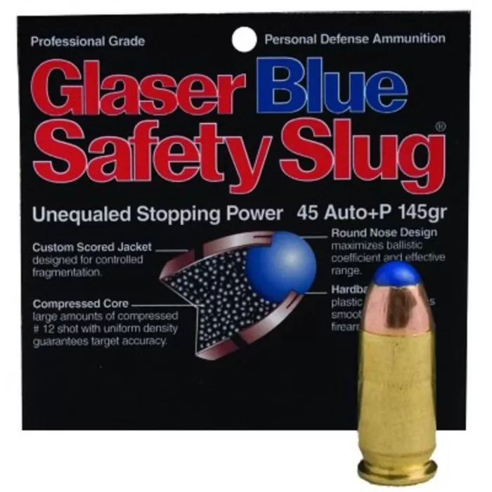 Glaser 10MM 115 Grain Round Nose - Brass Casing Glaser 10MM 115 Grain Round Nose - Brass Casing
