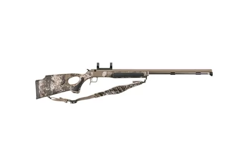 CVA ACCURA V2 LR RIFLE .50 30" FDE/VEIL THUMBHOLE W/SCOPE MT PR3137NM