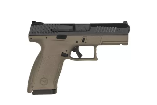 CZ P-10 C 9mm 4.02in 10rd Flat Dark Earth Semi-Automatic Pistol (81532)
