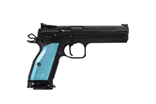CZ TS 2 40SW 17RD BLUE ALUMINUM GRIPS