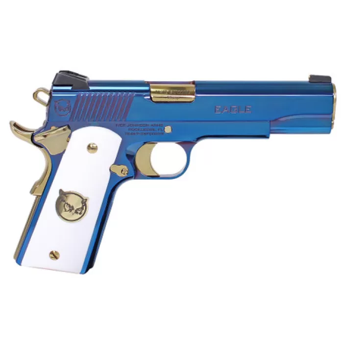 1911 45ACP 8RD ULTRAMARINE PVDIVER JOHNSON EAGLE ULTRAMARINE 1911 45ACP 8RD ULTRAMARINE PVDIVER JOHNSON EAGLE ULTRAMARINE