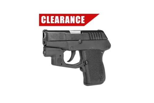 Kel-tec P-3at Withcrimson Trace Laser 380 Auto (acp) 2.7in Black - 6+1 Rounds - The P-3at Was Developed From The P-32 Pistol With Negligible Increase In Weight And Size. The P-3at Has A Perceived Recoil And Practical Accuracy Comparable To Much Larger...