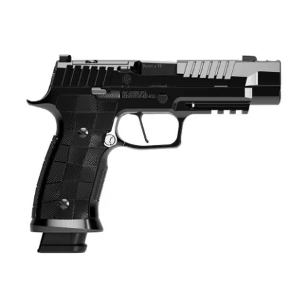 Sig Sauer 320SXGF9CWRES10 P320 SXG Reserve Full Size Frame 9mm Luger 10+1 3.90" Black Barrel, High Polish DLC Stainless Steel Integrated Compensator/Optic Ready/Serrated Slide & Frame w/Beavertail & P