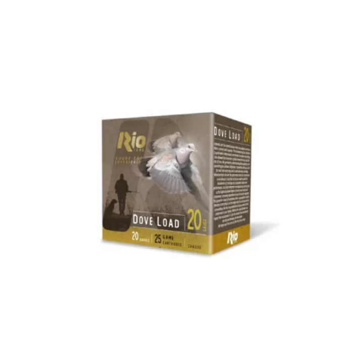 RIO RDL208 DOVE LOAD 20G 2-3/4 8 25/10 RIO RDL208 DOVE LOAD 20G 2-3/4 8 25/10