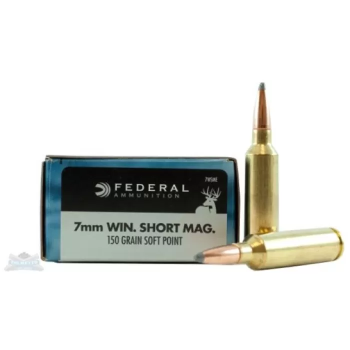 Federal 7mm WSM 150gr SP Power-Shok Ammunition - 7WSME Federal 7mm WSM 150gr SP Power-Shok Ammunition - 7WSME