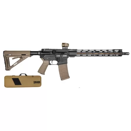 Diamondback DB175AK223 DB15  Sports South Exclusive 5.56 NATO 30+1 16" Flat Dark Earth Cerakote Threaded Barrel, Black Cerakote Aluminum Receiver w/Picatinny Rail, M-LOK Handguard, Magpul MOE Flat Dar