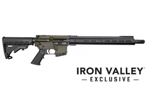 Diamondback Diamondback Db15 Carbon Series, 5.56 Nato, 16" Barrel, 15" M-Lok Rail, Collapsible Stock, Black/Od Green, 10-Rd, Ivs Exclusive, CA DB174AK101