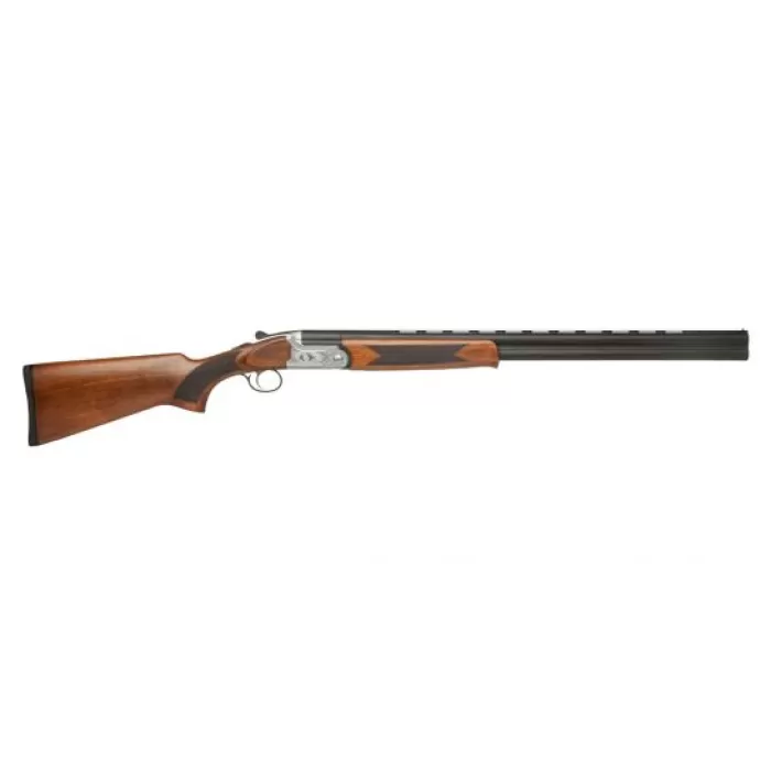 Dickinson Green Wing White 28" 12 Gauge Over Under Shotgun, Silver - GW12W28P Dickinson Green Wing White 28" 12 Gauge Over Under Shotgun, Silver - GW12W28P