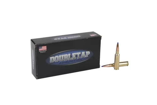 Doubletap Rifle Cartridges Brass .26 NOS 127 Grain Barnes LRX 20 rounds per box / 25 boxes per case