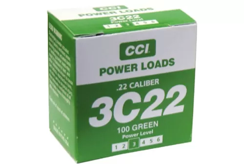 D.T. Systems .22 Caliber Blank Power Loads-Green 40-80 Yards