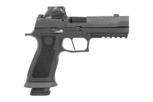 Sig Sauer 320XF9MODRXSL P320 M.O.D. Full Size 9mm Luger 21+1 3.90" Black Barrel, Matte Black DLC Stainless Steel Ported/Serrated w/Optic Slide, Black Stainless Steel Frame w/Picatinny Rail ,M.O.D. X F