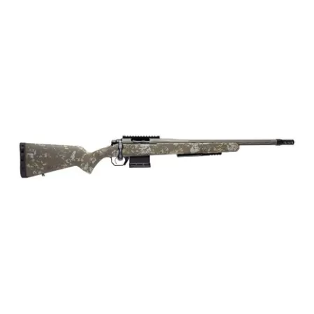 Horizon Firearms HRF-VA2-22CM-22R Vandal 2 22 Creedmoor 22" Mil-Spec OD Green Skip Dash Fluted/Threaded Barrel, Mil-Spec OD Green Receiver w/Picatinny Rail, Arca Rail Forend, Timberline Iota BKS Right