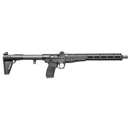 KEL-TEC SUB2000 Gen3 10mm Auto 16.15in Threaded 15rd Glock 20 Mags Matte Black Semi-Auto Rifle (SUB2K10GLKBLK)
