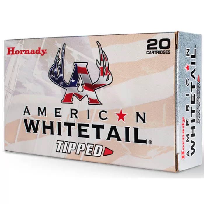 Hornady 80461 American Whitetail 243Win 95gr 20 Per Box/10 Case