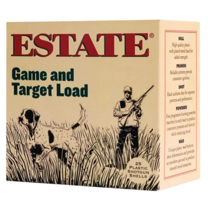 Estate Cartridge 12G 2.75" 3-1/4 1 7.5 Gtl GTL12 7.5 604544065572 Estate Cartridge 12G 2.75" 3-1/4 1 7.5 Gtl GTL12 7.5 604544065572