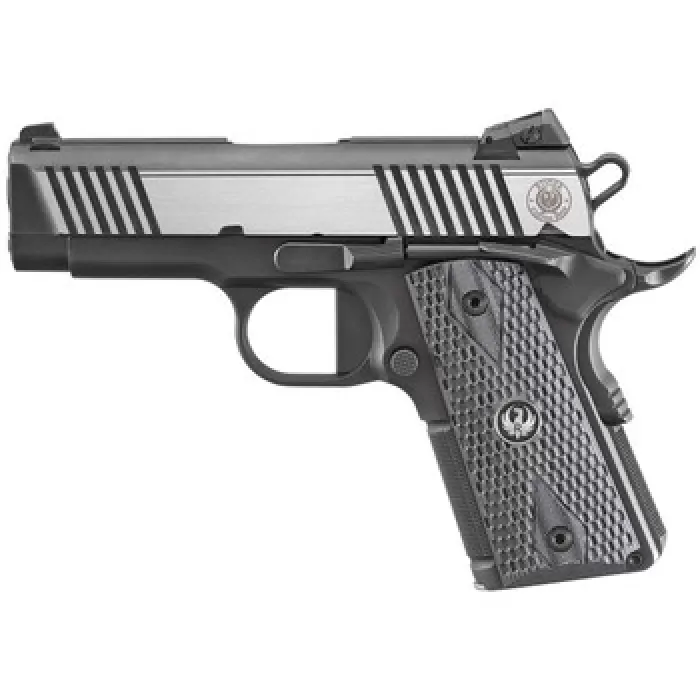 RUG 6779 SR1911 45 3.6 OFFICER 7R TNS BLKSS UPC: 736676067794