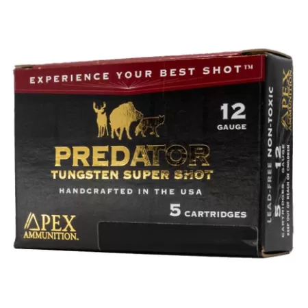 APEX 12G 3.5" 2.5OZ PRED TSS #4 5RD