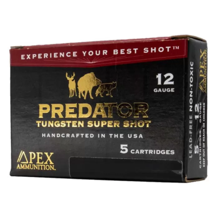 APEX 12G 3.5" 2.5OZ PRED TSS #4 5RD
