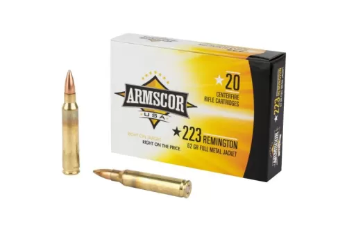 Armscor USA .223 Rem 62GR FMJ 20Rds