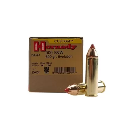 HORN 500S&W 300GR FTX 20/BX