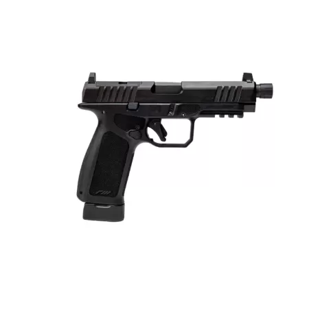 Rost Martin RM1F Tactical 9mm, 5.1" Barrel, Optic Ready, 15 rnd - Black [MPN:RM1FBLKOSP15T]