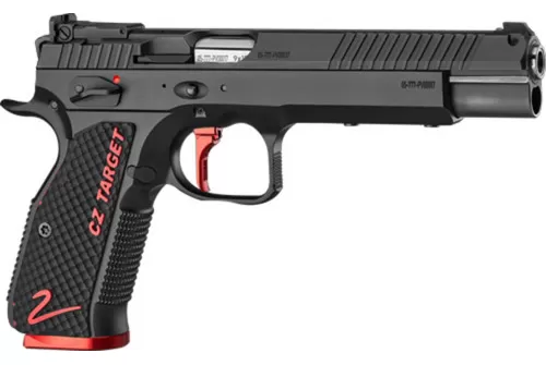 CZ Shadow 2 Target 9mm 6in 17rd Black Nitride Single-Action Pistol (91247)