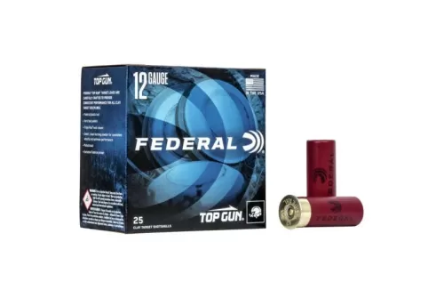 Federal Top Gun Size 8 12 Gauge 25 Count 1.125 Oz Velo 1200