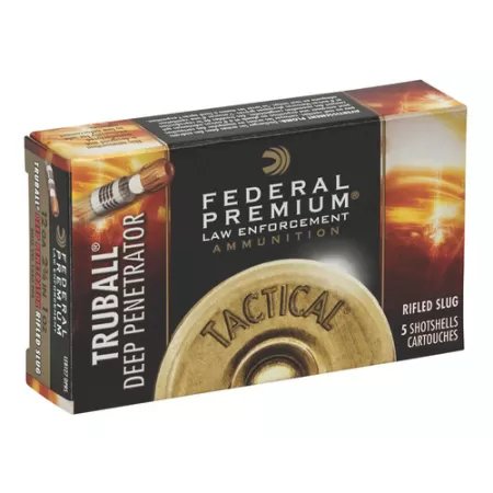 Federal Law Enforcement Tactical 12 GA, 2-3/4in. Slug - 5 Rounds [MPN: LEB127DPRS]