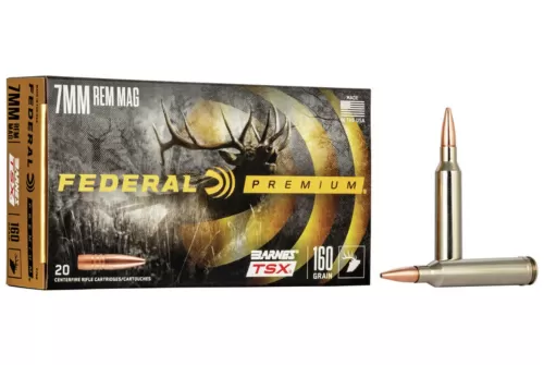 Federal P7RN Premium 7mm Rem Mag 160 gr Barnes Triple-Shock X 20 Bx - Dirty Bird Industries