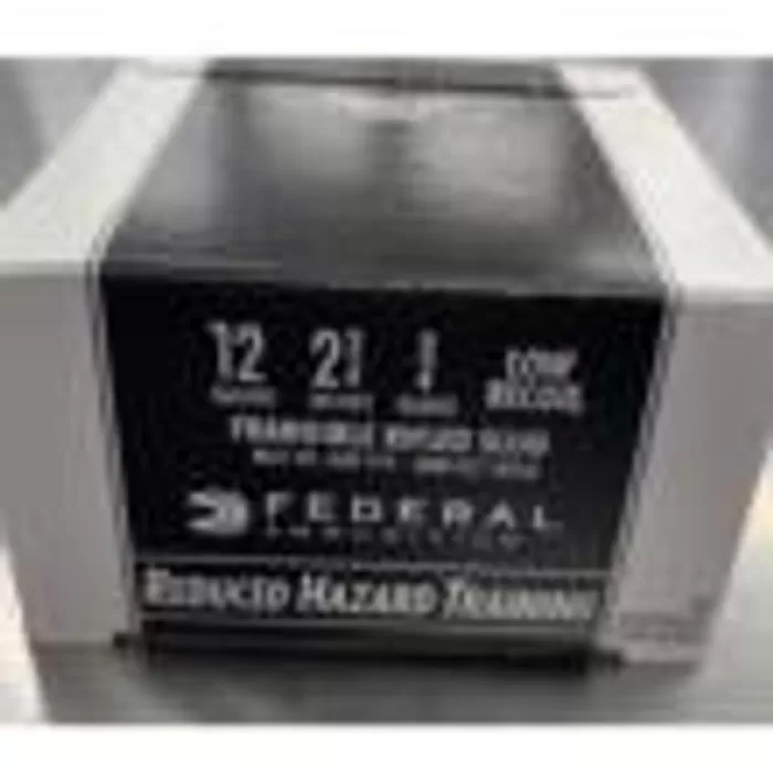 Federal Reduced Hazard Low Recoil Frangible Shotshells 12 GA 2-3/4" 3/4 OZ 1600 fps Slug 25/ct XMBC127 LRSLS Federal Reduced Hazard Low Recoil Frangible Shotshells 12 GA 2-3/4" 3/4 OZ 1600 fps Slug 25/ct XMBC127 LRSLS