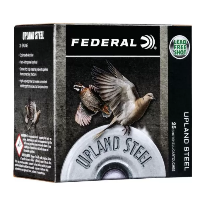 Federal Upland Steel 28 Gauge 2.75" 6 Shot 5/8 oz 25 Rounds - USH286 Federal Upland Steel 28 Gauge 2.75" 6 Shot 5/8 oz 25 Rounds - USH286