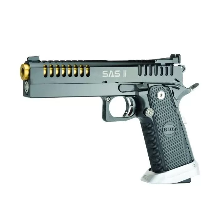 BUL SAS II AIR Standard Division Competition Pistol - Black SASIISTDDIV9MM BUL SAS II AIR Standard Division Competition Pistol - Black SASIISTDDIV9MM