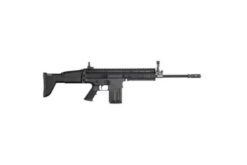 FNH USA SCAR 17S 308 Win Semi-Auto Rifle, 16″ Barrel, Side-Folding Stock, Matte Black Finish – FNH USA 98561