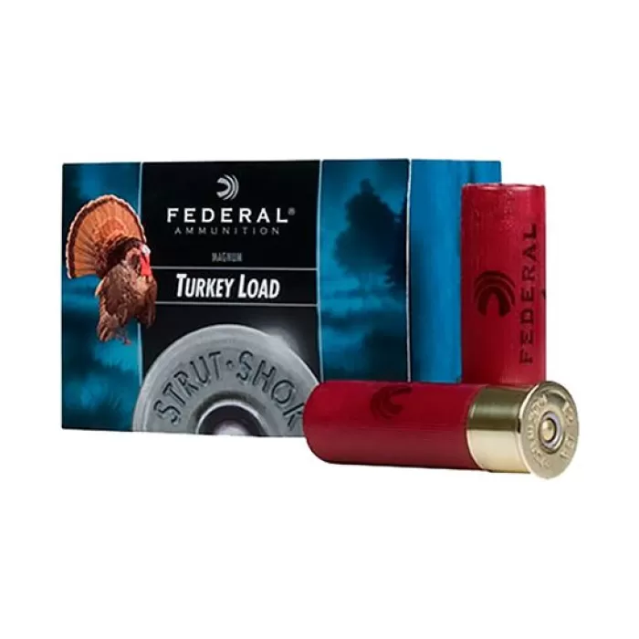 Federal 12ga 3.5" Magnum 2oz #4 Strut-Shok Magnum Lead Turkey Shotshells 10rds - FT139F 4 Federal 12ga 3.5" Magnum 2oz #4 Strut-Shok Magnum Lead Turkey Shotshells 10rds - FT139F 4