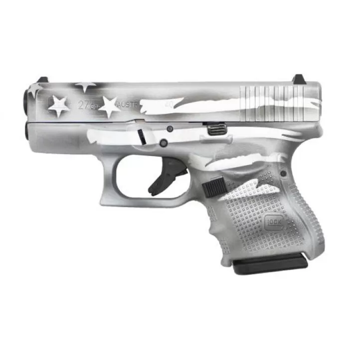 GLOCK Glock Glock 27 Gen 4, .40 S&W, 3.43" Barrel, Black, (3) 9-rd GLOCK Glock Glock 27 Gen 4, .40 S&W, 3.43" Barrel, Black, (3) 9-rd