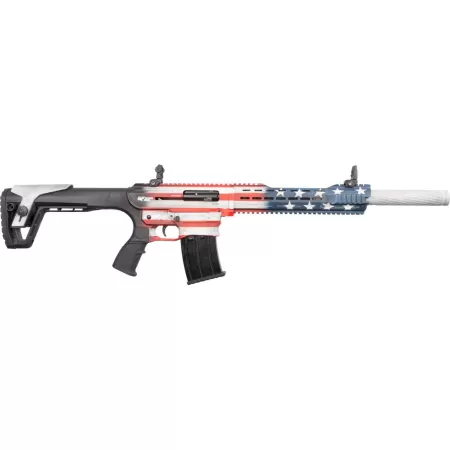 GForce Arms GF25 12 Ga, 18.5" Barrel 3" Chamber, USA Flag, 5rd