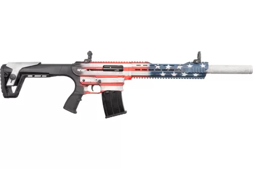 GForce Arms GF25 12 Ga, 18.5" Barrel 3" Chamber, USA Flag, 5rd