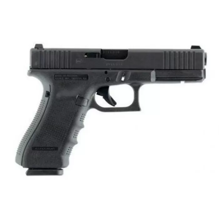 Glock 17 Gen 4 Handgun 9Mm Luger 17/Rd Magazines (3) 4.49" Barrel Black Austria Refurbished PR17501FS 764503033742