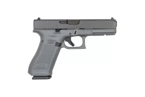 Glock 17 Gen 5 FS 9mm Pistol, Concrete Gray - ACG-57019