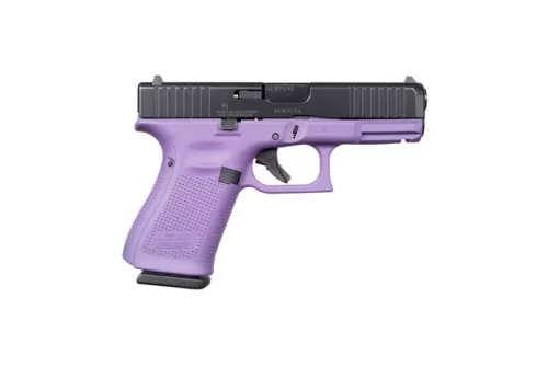 Glock 19 Gen 5 FS 9mm Pistol, Purple/Black - ACG-57025