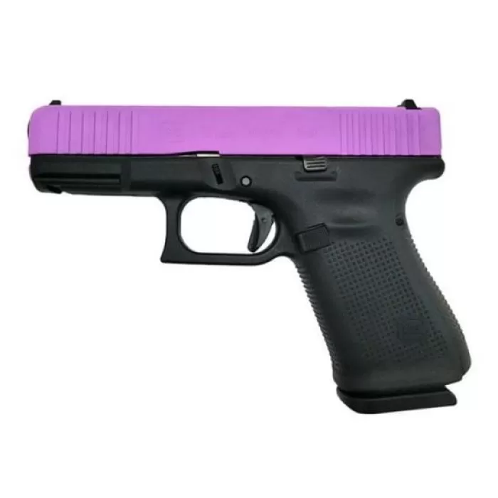 Glock 19 9mm Luger 4in Purple Cerakote Pistol - 15+1 Rounds Glock 19 9mm Luger 4in Purple Cerakote Pistol - 15+1 Rounds
