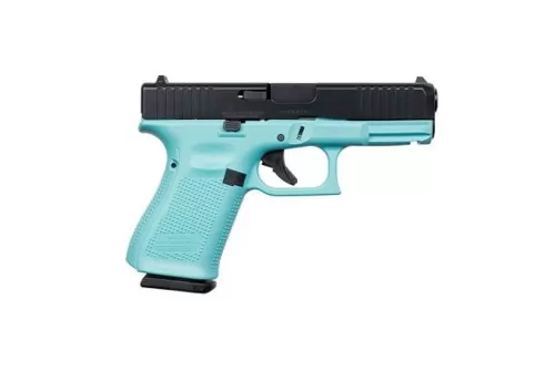 Glock 19 Gen 5 FS 9mm Pistol, Robin's Egg Blue - ACG-57027