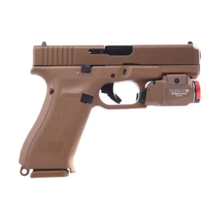 Glock 19X Gen 5 9mm Pistol With Streamlight TLR-7A Weapon Light, FDE - UX1950203SL