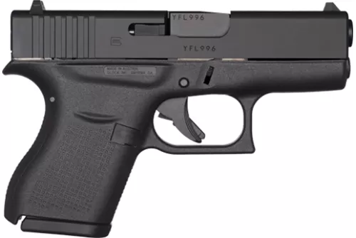 Glock 43 Rebuild 9mm Pistol, Black - PR43509