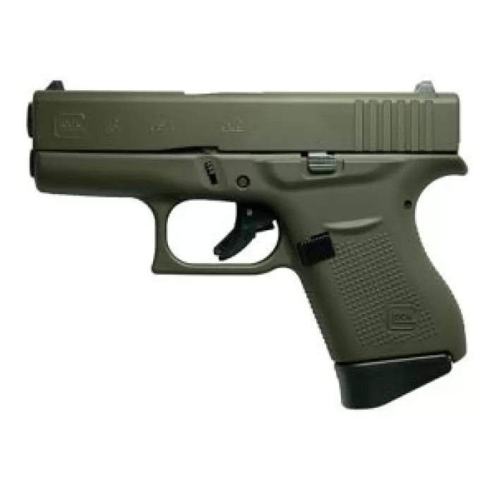 Glock 43 9Mm OD Fxd 6Rd PI4350201OD Glock 43 9Mm OD Fxd 6Rd PI4350201OD